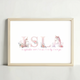Unicorn Land Personalised Name Print