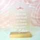 Personalised Self Affirmation Plaque Unicorn Magic