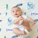 Ocean Personalised Minky Blanket