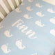 Whale Personalised Knit Blanket