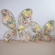 Yellow and Pink Floral Lace Fairy Wings- Babies and Childrens