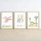 Dinosaur Land Digital 3 Print Set