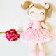 Personalised Sugar Doll Plush Hair