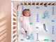 Ocean Personalised Cot Sheet