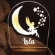 Personalised Night Light Fairy