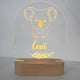 Personalised Night Light Koala