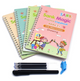 Magic Writing Copybook ( Set of 4 books + Pen)