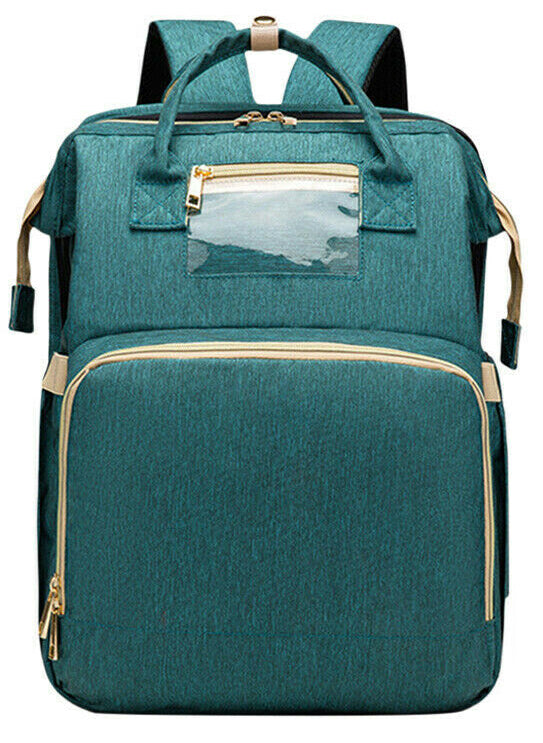 Green Deluxe Nappy Bag 