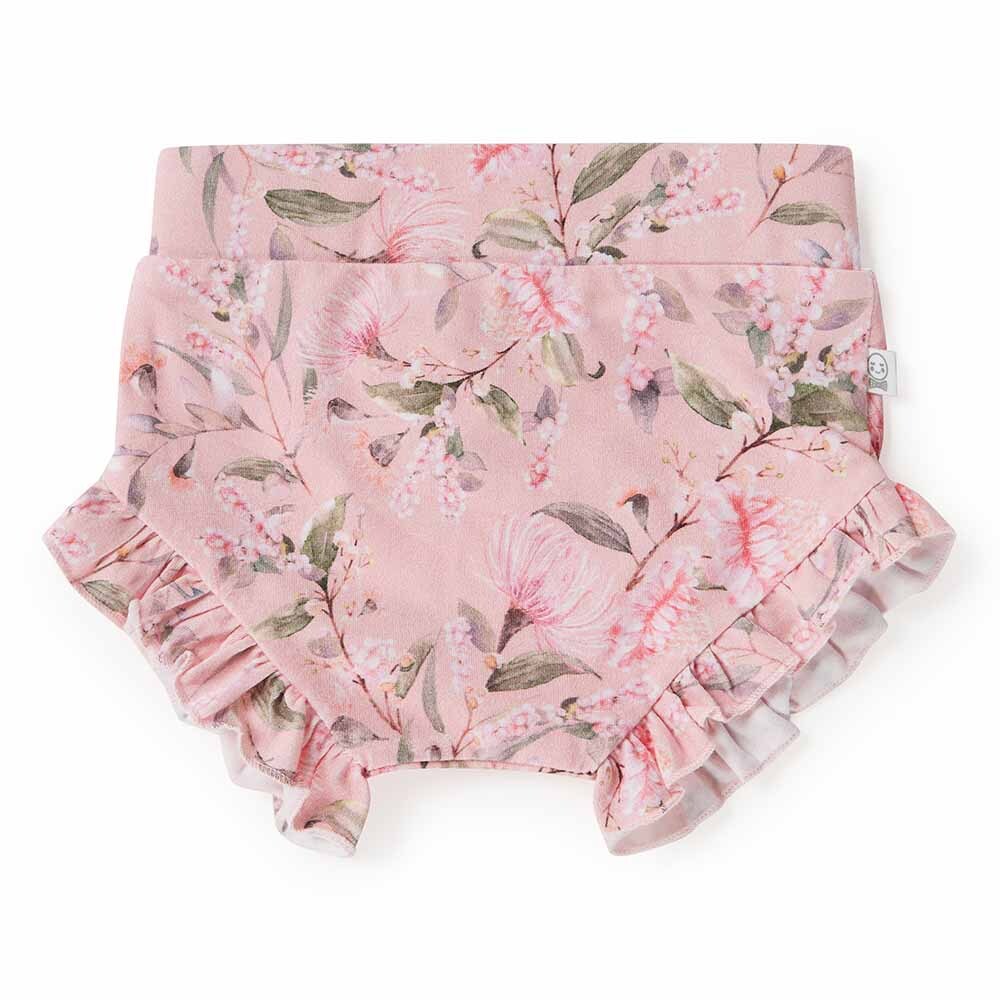 Snuggle Hunny Pink Wattle Organic Bloomers - 1