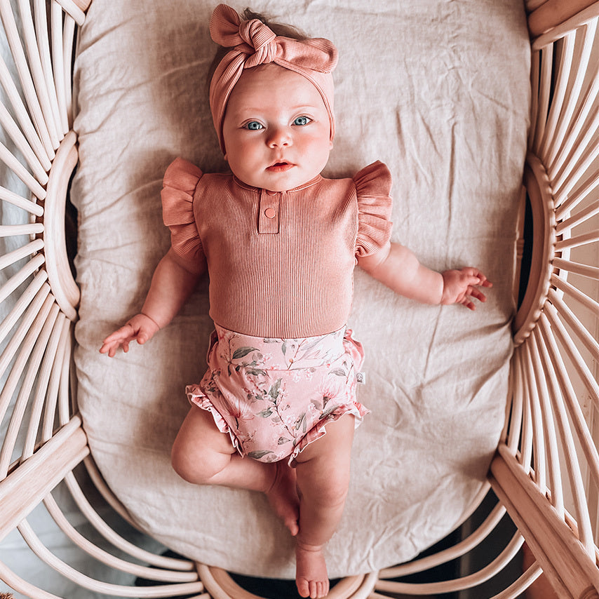 Snuggle Hunny Pink Wattle Organic Bloomers