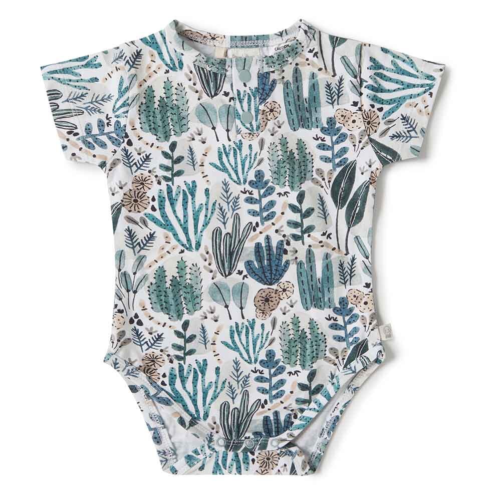 Snuggle Hunny Arizona Short Sleeve Organic Bodysuit - 2