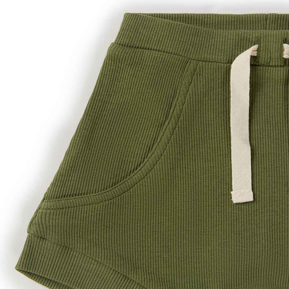 Products Snuggle Hunny Olive Organic Shorts Success - 3